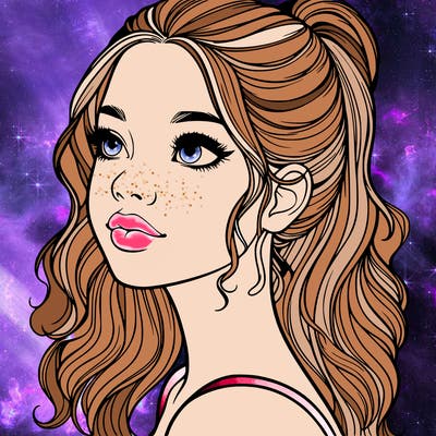 beautiful realistic girl