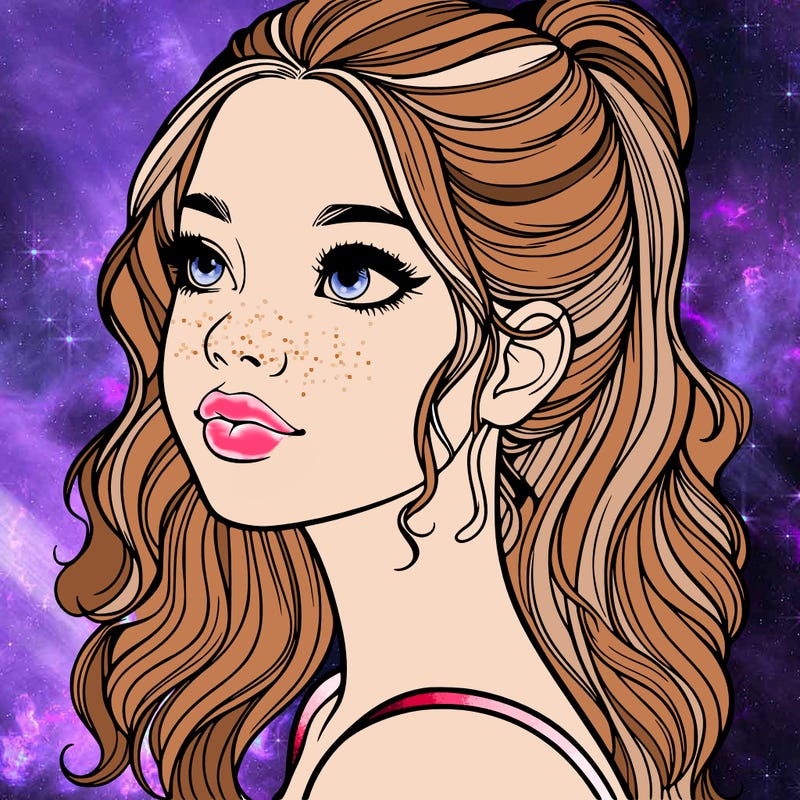 beautiful realistic girl