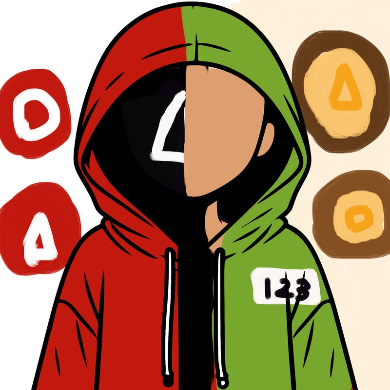 faceless girl in hoodie