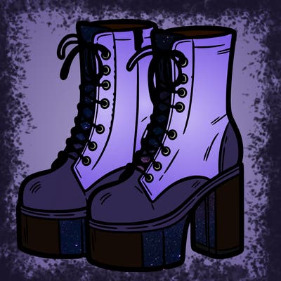 boots with a heel bottom