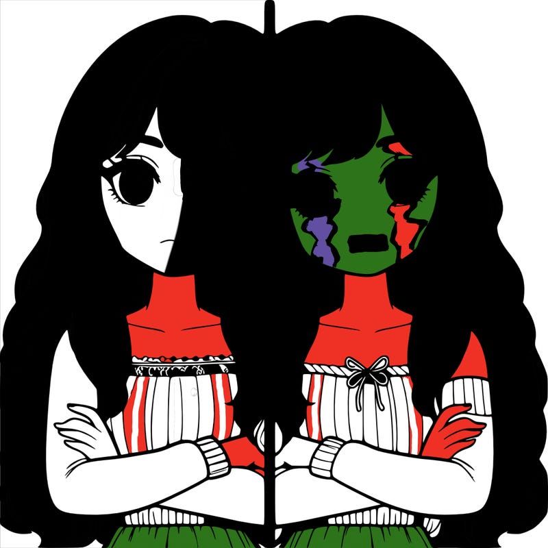 realistic girls split