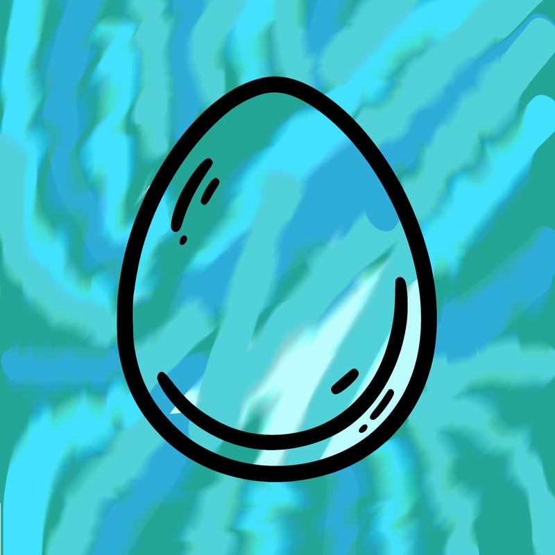 easter egg that is blank