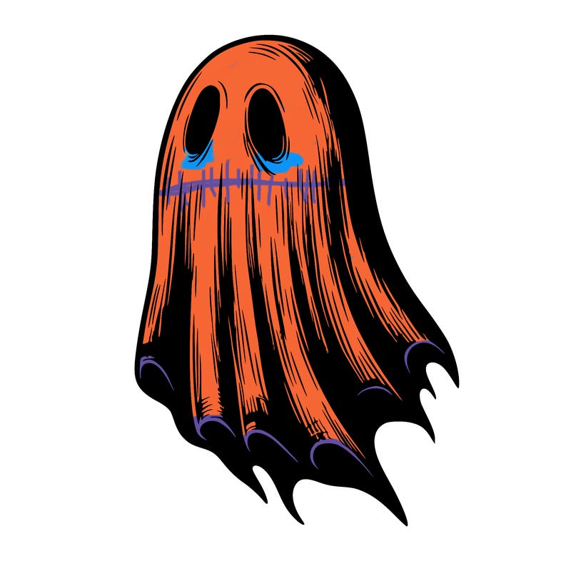 realistic creepy ghost