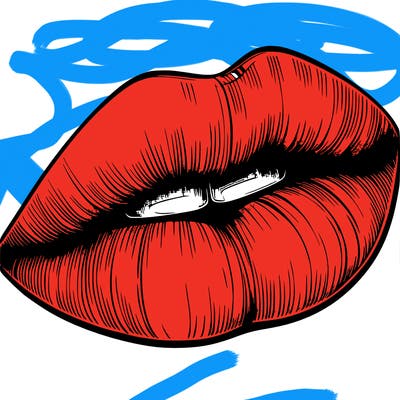 realistic lips