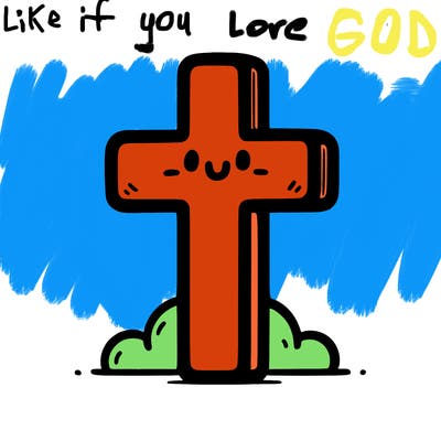 simple christian cross