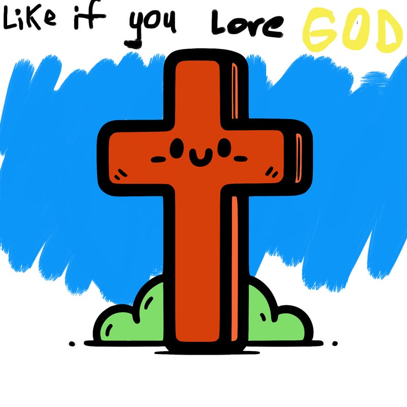 simple christian cross