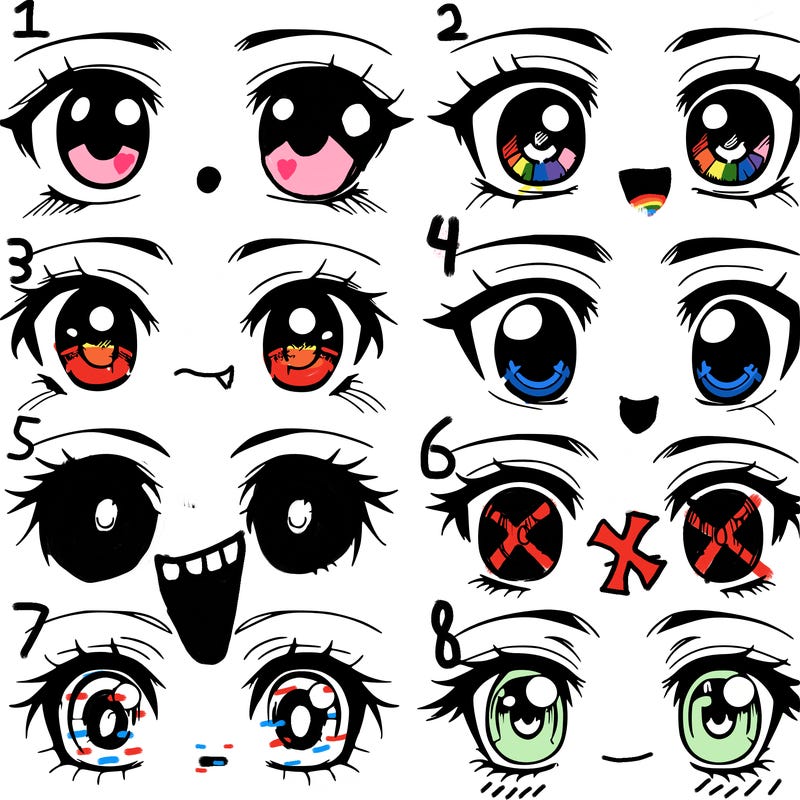 anime eyes