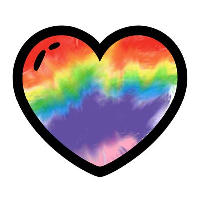 a blank heart