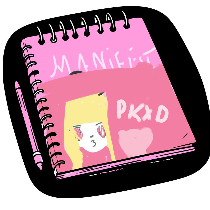 a blank sketch pad