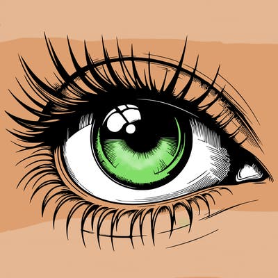 realistic eye
