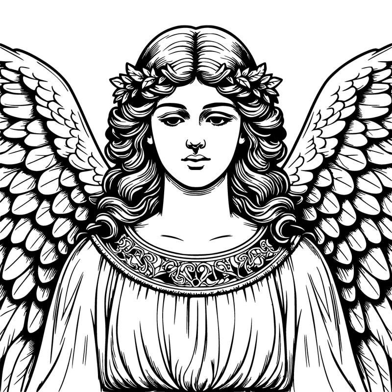 super realistic angel and i mean realistic not cartoonish