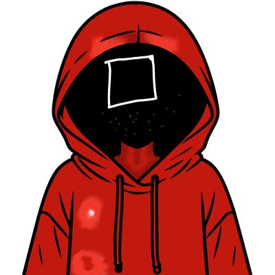 faceless girl in hoodie