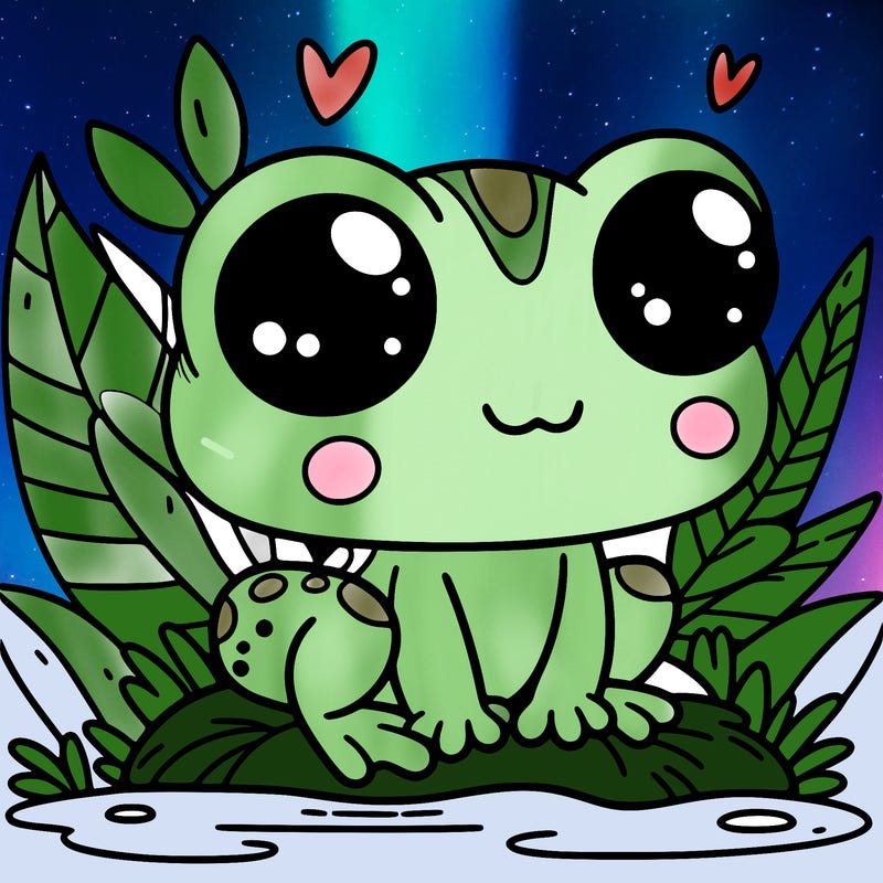 .cute frog