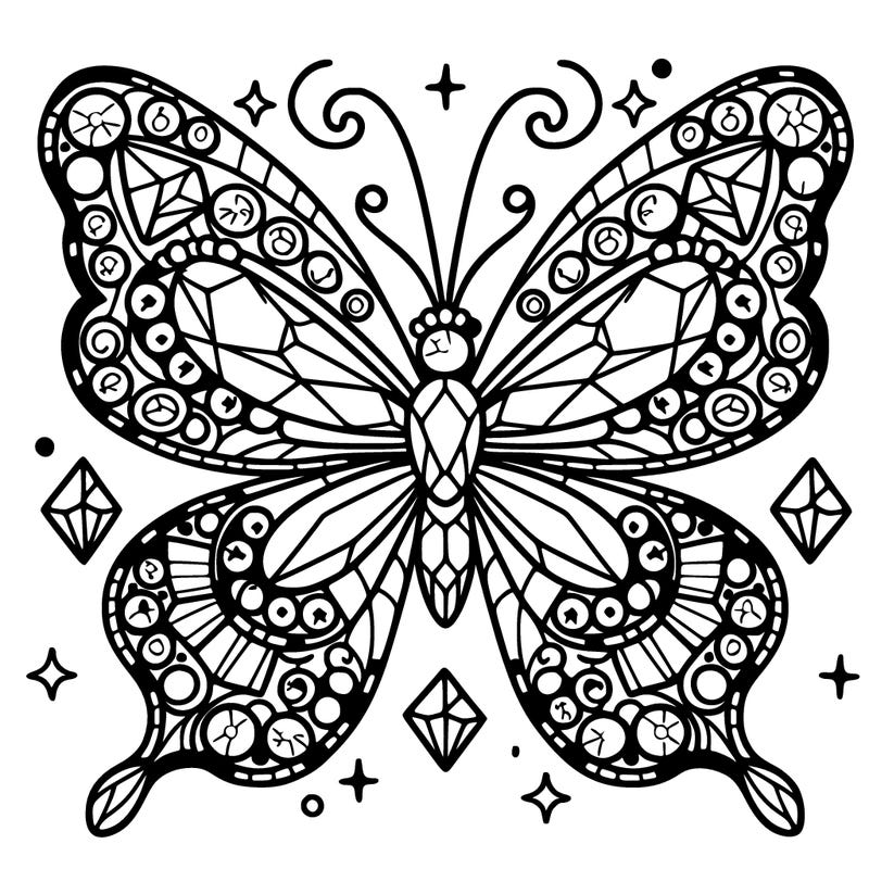 jeweled butterfly