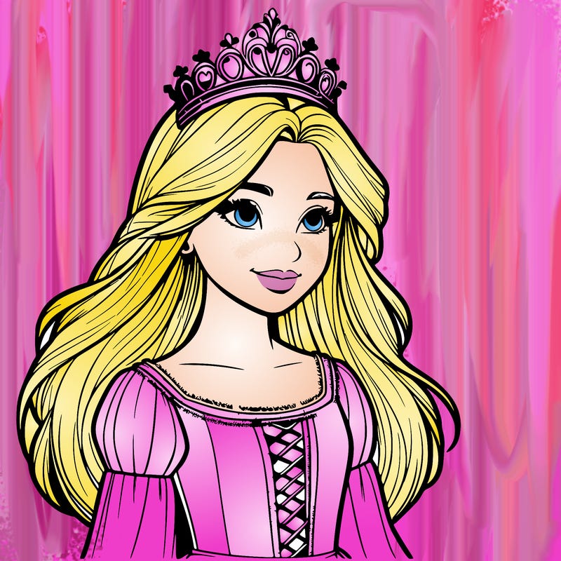 a realistic medieval princess with a tiara