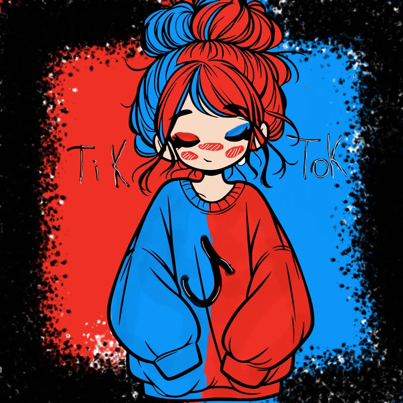 girl with baggy sweatshirt and messy bun