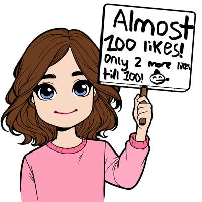 realistic girl holding up a sign