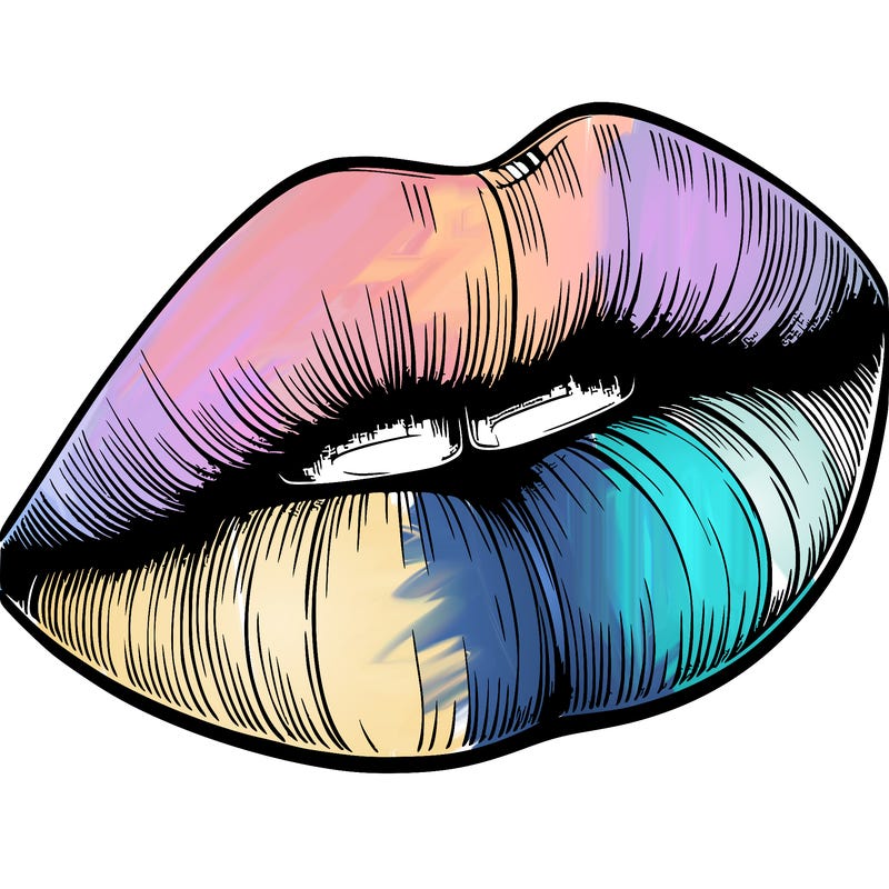 realistic lips