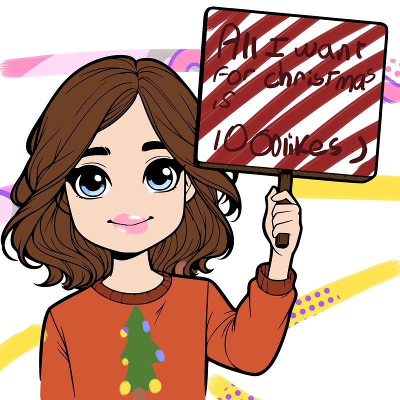 realistic girl holding up a sign