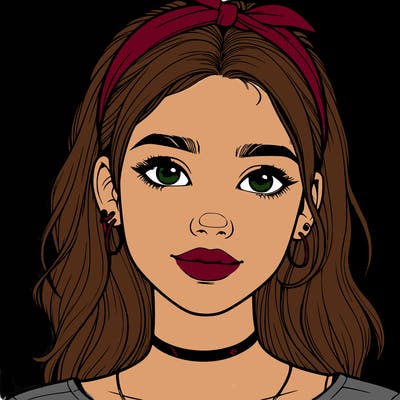 realistic teenage girl