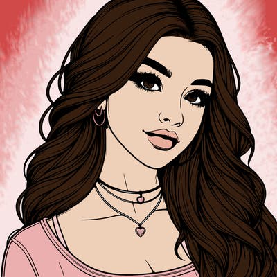 detailed realistic girl