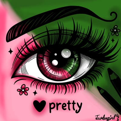 pretty eye