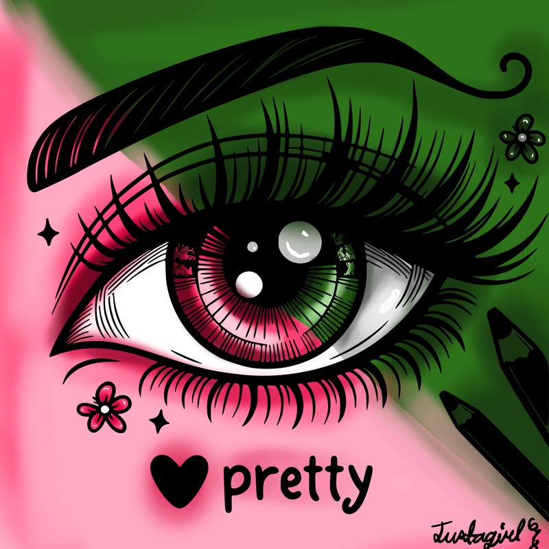 pretty eye