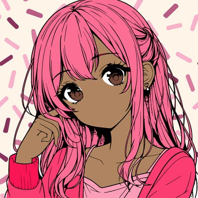 realistic anime girl cute