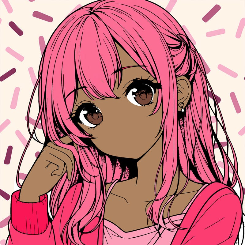 realistic anime girl cute