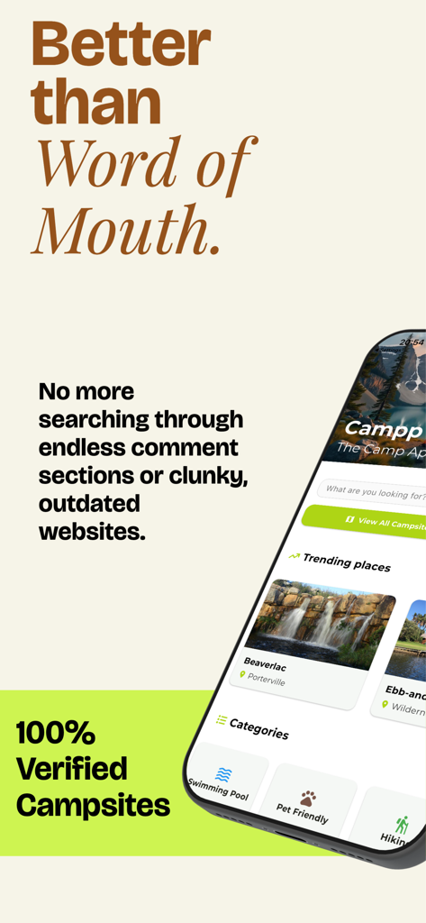 Campp - Travel App | MWM