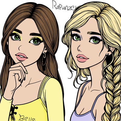 realistic girls