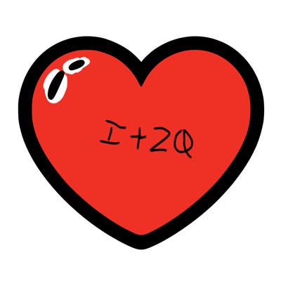 a blank heart