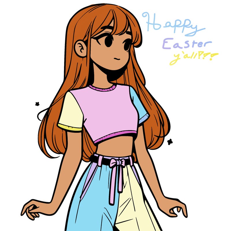 girl in a cute crop top