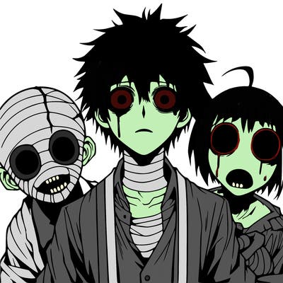 scary anime people