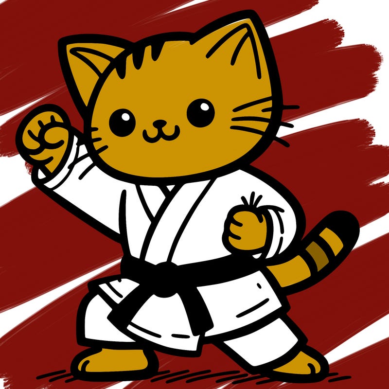 karate cat