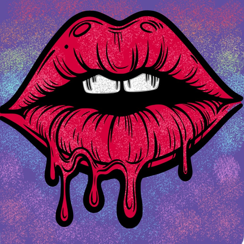 lips that look realistic and drip