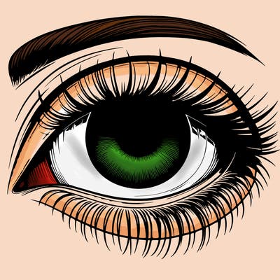 realistic eye