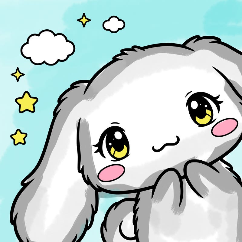 anime cinnamoroll cute fluffy