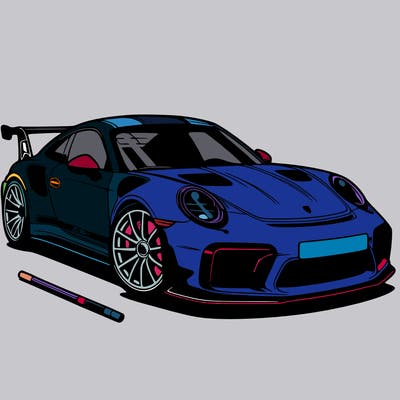 porsche 911 turbo gt3 rs