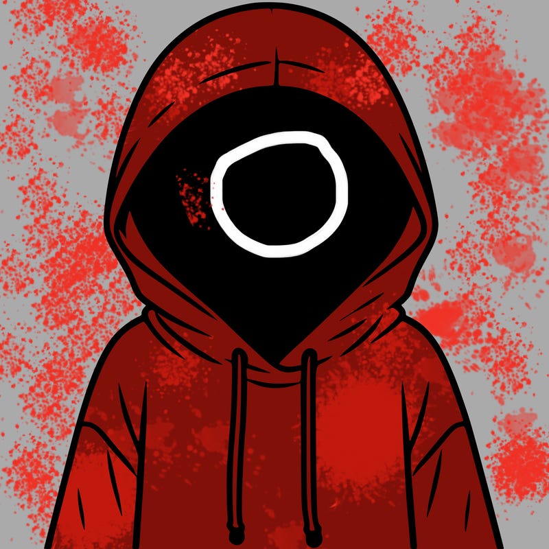 faceless girl in hoodie