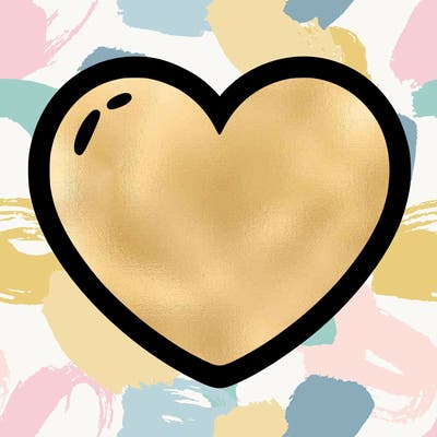 a blank heart