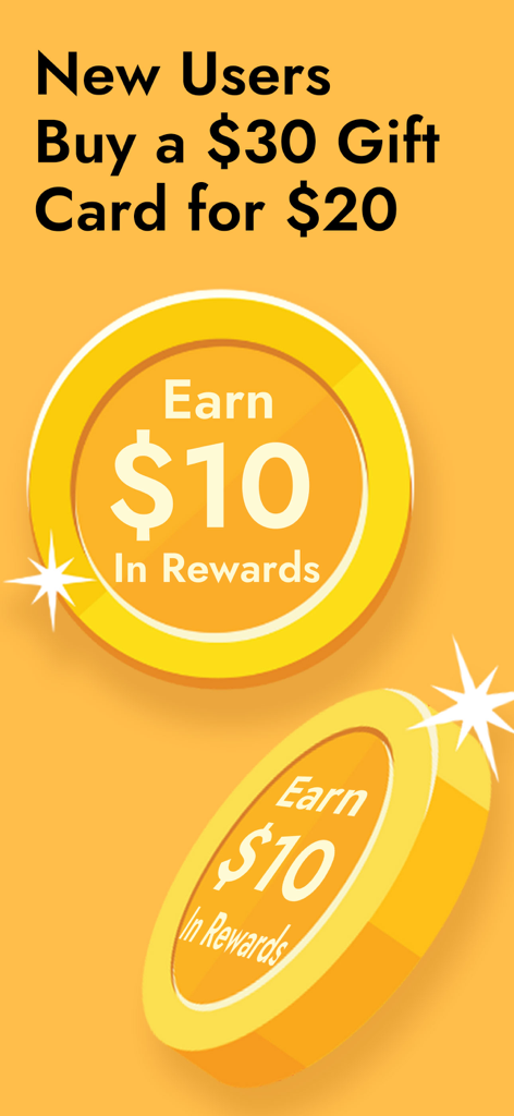 Snaplii: Smart Way to Shop - Promotional banner for Snaplii new users offering a 30 dollar gift card for 20 dollars with 10 dollars in rewards