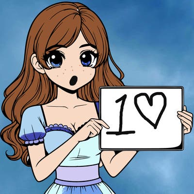 realistic pretty girl holding blank sign