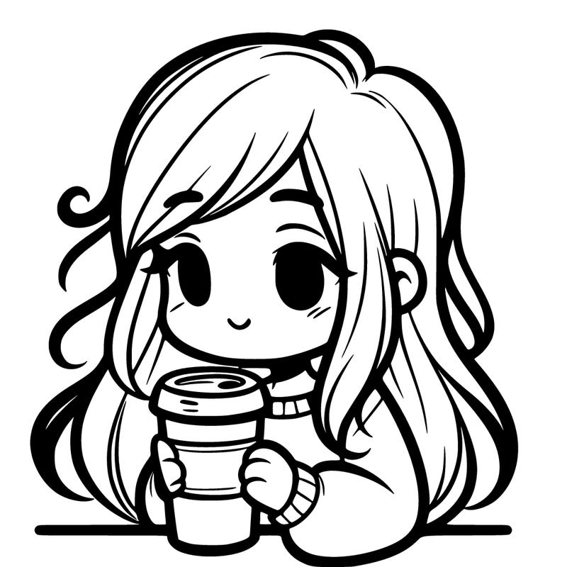 girl that is drinking starbucks