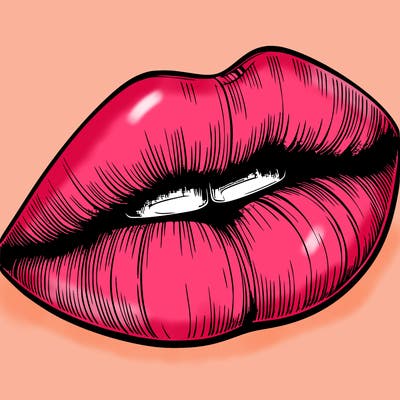 realistic lips