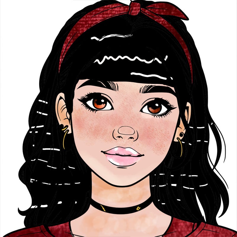 realistic teenage girl