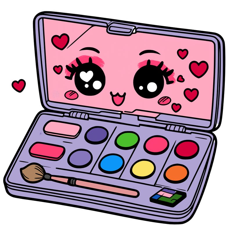 makeup pallet