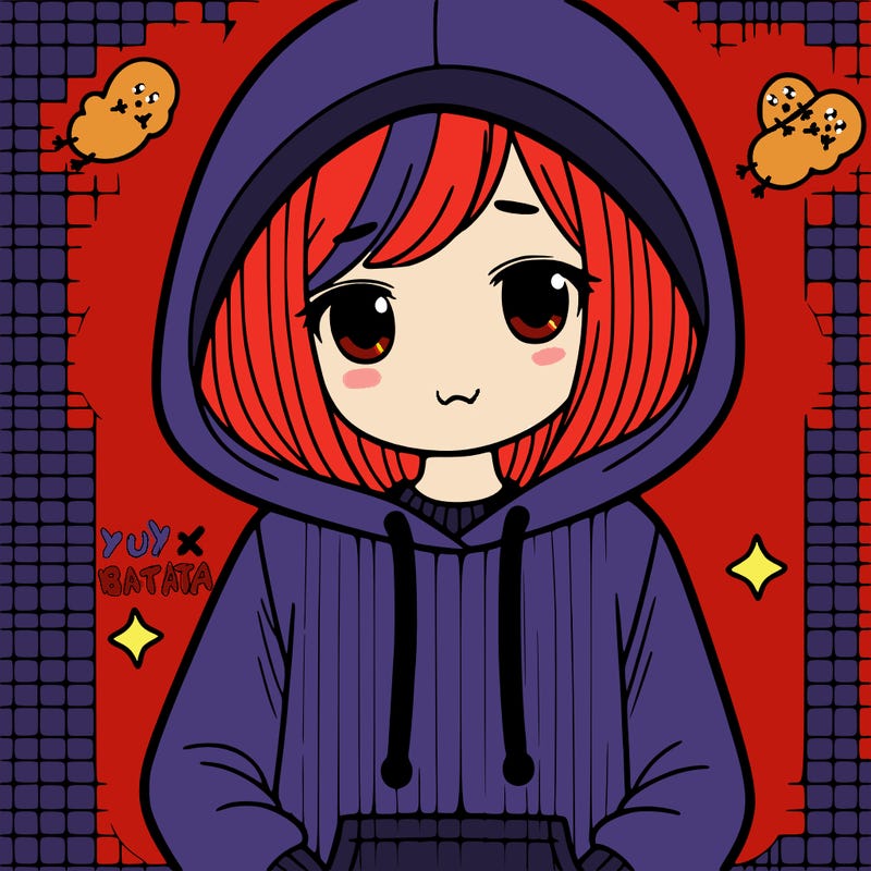 girl in a hoodie