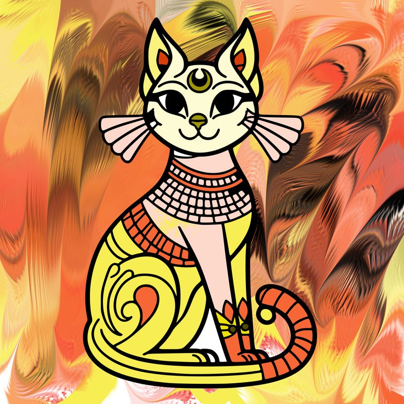 egyptian spiritual cat