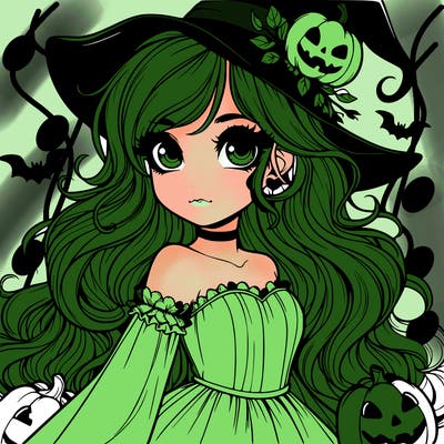 realistic girl halloween